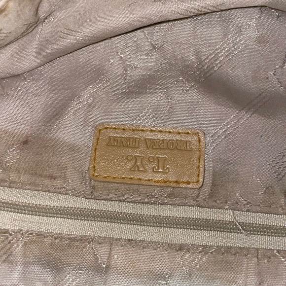 Elegant Tropea Italy Brown Patterned Shoulder Bag - Picture 7 of 11